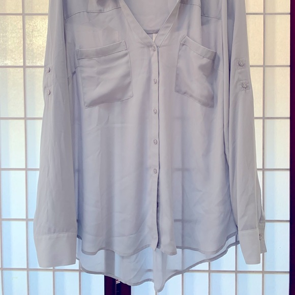 Express Grey blouse - Picture 2 of 4